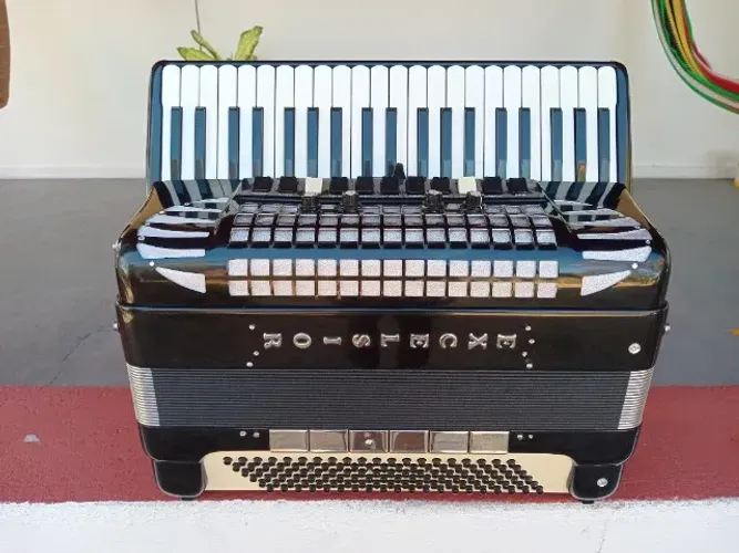 Acordeon/sanfona excelsior 940 duplo cassoto