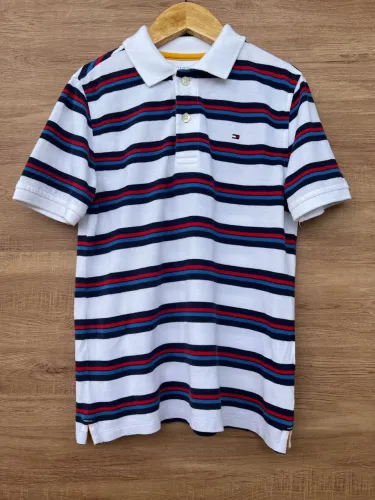 Camisa Tommy Hilfiger Infantil - TAM 8/10 anos