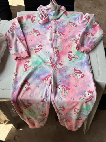 Macacão Pijama Infantil Unicórnio