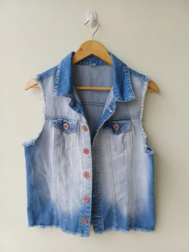 Colete jeans tam M