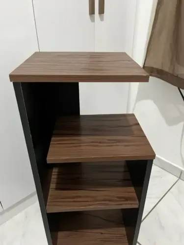 Mesa de Apoio Bis Imbuia/Preto