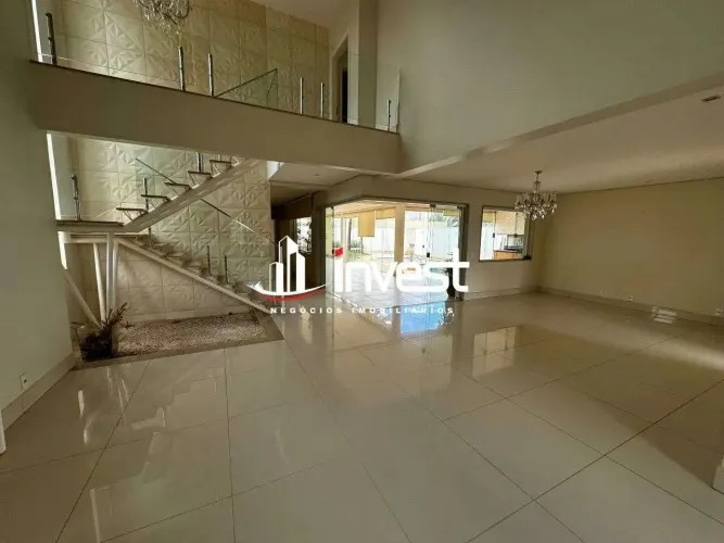 Casa para venda Flamboyant 2, com 4 suítes, escritório, piscina e hidro e varanda gourmet