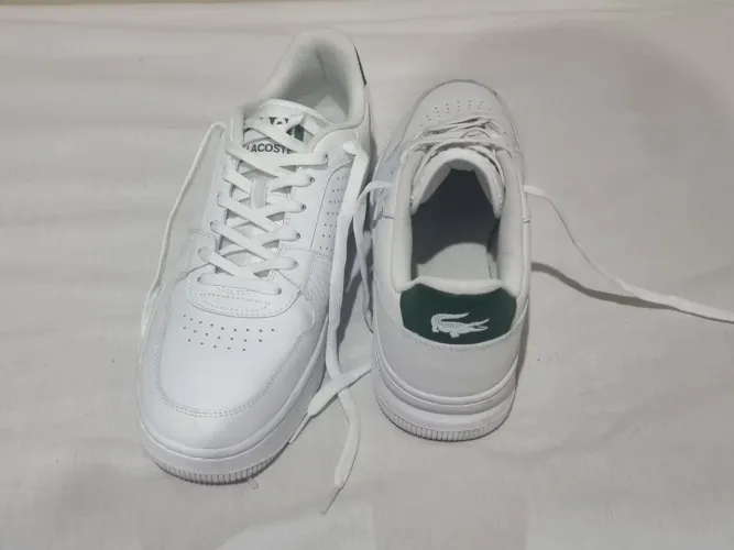 Tênis LACOSTE L001 branco tamanho 42