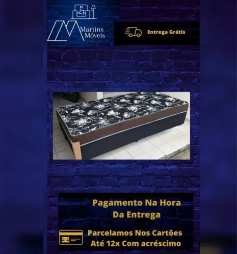 GRANDE PROMOÇÃO CAMA BOX SOLTEIRÃO ENTREGA GRATIS