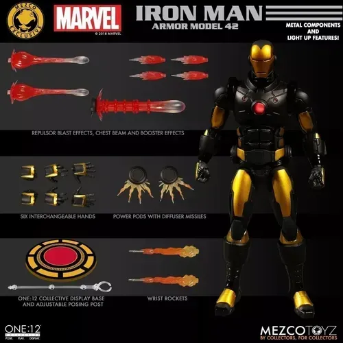 Mezco One:12 Ironman Px Exclusivo (Usado)