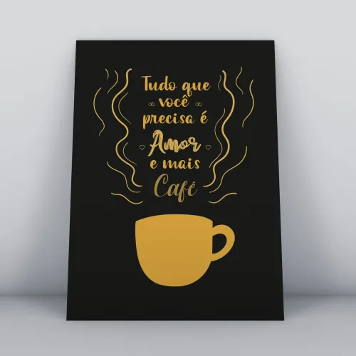 Quadro Decorativo - Café