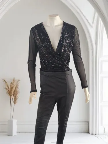 Calça preta social CITY 44