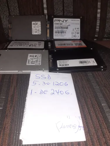 Ssds 240g e 128g em perfeito estado