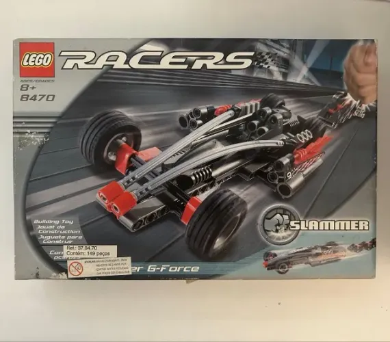 LEGO Racers Slammer G-Force 8470 Lacrado (2002) | Raro | Colecionador
