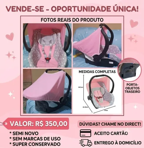 Vendo Bebê conforto