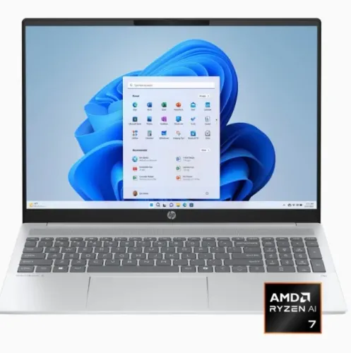 Notebook HP OmniBook 16" AMD Ryzen AI 7 350, 16 GB LPDDR5X, 512 GB, Tela 2K IPS, Windows11
