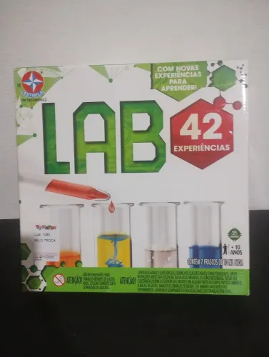 Laboratório químico estrela 42 experiência 