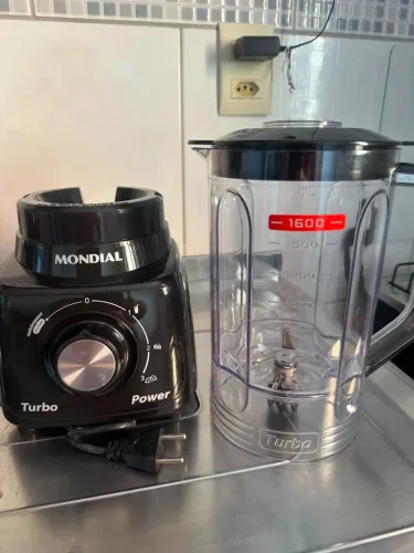 Liquidificador Mondial Turbo Power 1,6L - Funcionando Perfeitamente