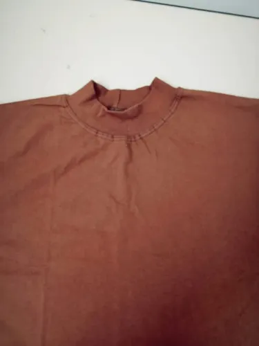 Camisetas Básica Casual Slim Em Malha Algodão Tam M. 1 Marron e 1 Preta