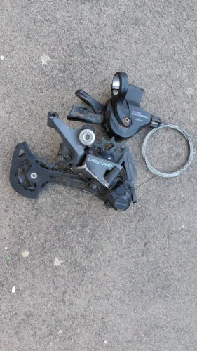 Câmbio deore 12 v com passador 