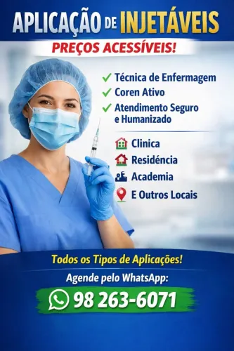 Aplica-se injetáveis