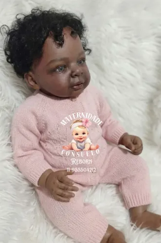 Bebê Reborn birracial