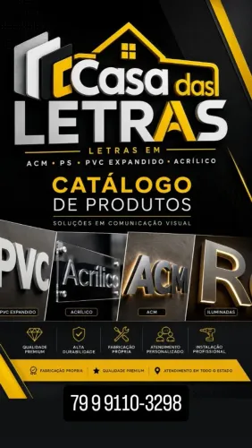 Letras em relevo -Comunicação visual- gráfica- plotagens