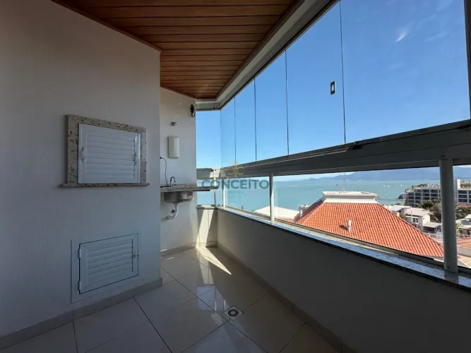 Apartamento a venda em Coqueiros: 118 m², 3 dormitórios, sendo 1 suite com vista permanent