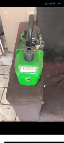 Bomba de vácuo duplo estágio