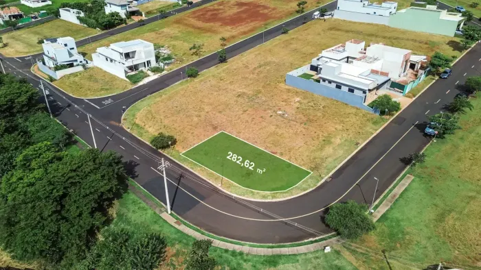 Terreno  Cravinhos  Alto da Boa Vista  Esquina  282,62 m² - Venda