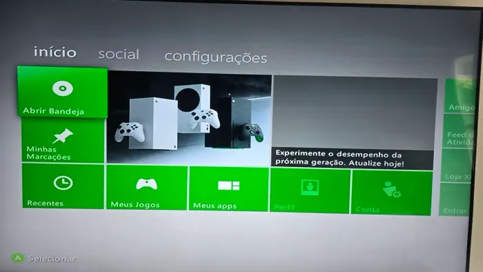 XBOX 360 + Kinect na caixa - Desbloqueado