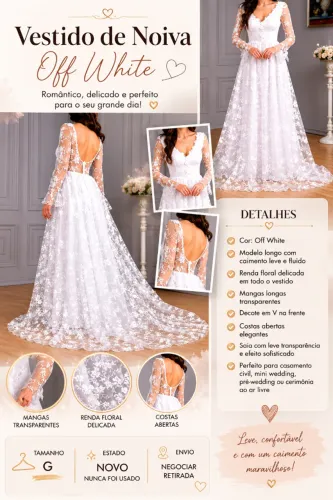Vestido de Noiva | Casamento Civil | Religioso ?