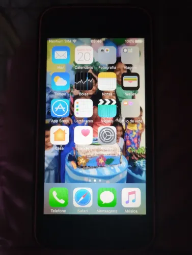 iPhone 5C funcionando