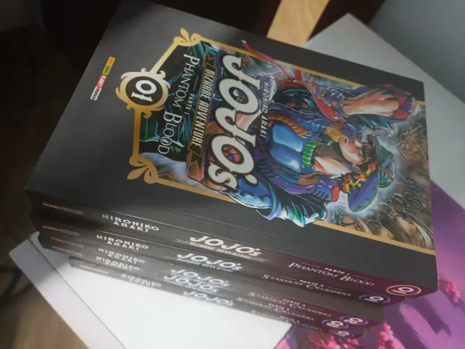 Manga jojos bizzare adventure part 3 volumes 1,2,3,7 + part 1 volume 1