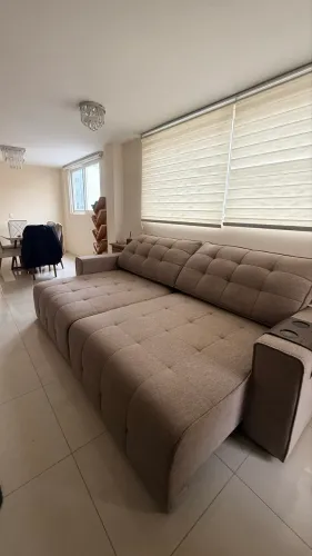 Sofá Retrátil e Reclinável 2,90m