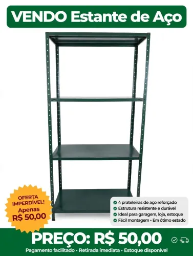Estante de ferro