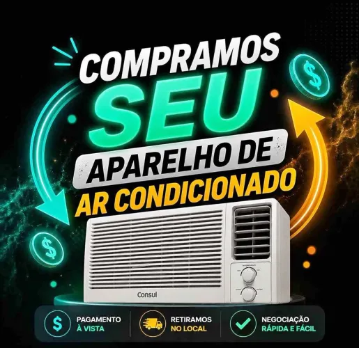 Ar condicionado com Defeito - Pago bem de 100 à 200 reais!