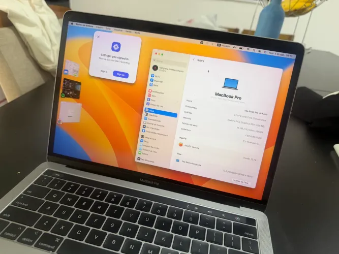 MacBook Pro 13? 2017 | i5 3.1GHz | 16GB RAM | SSD 512GB | Touch Bar