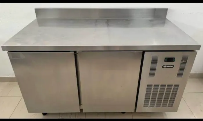 Balcão refrigerado macom inox