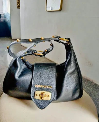 Bolsa couro fino