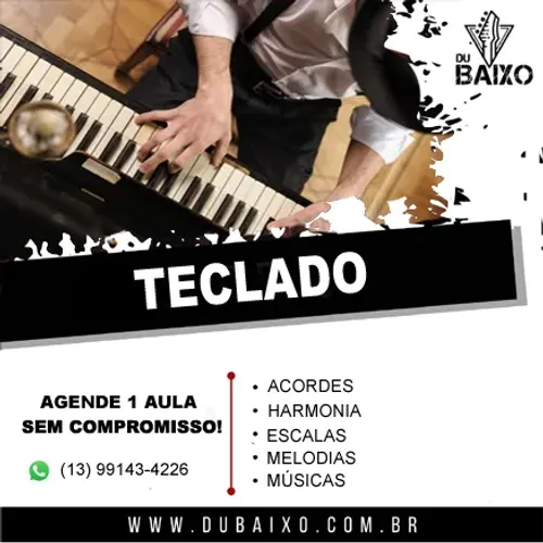 Aulas Particulares de Teclado
