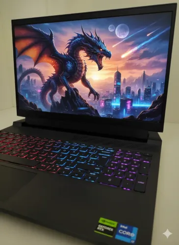 Notebook Gamer Dell G15 i7-13650HX RTX 4050 (23 Dias de Uso Com Nota)