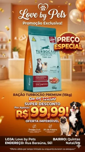 Ração para Cães na Promoção