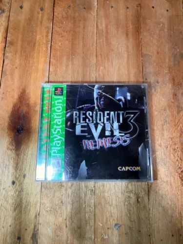 jogo Resident Evil 3: Nemesis original para o console PlayStation 1