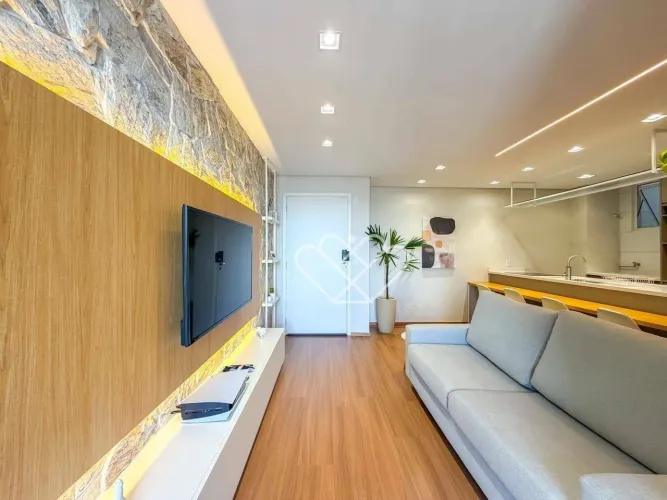 Apartamento Mobiliado com 2 Quartos no Bairro Reserva do Arvoredo em Gravataí
