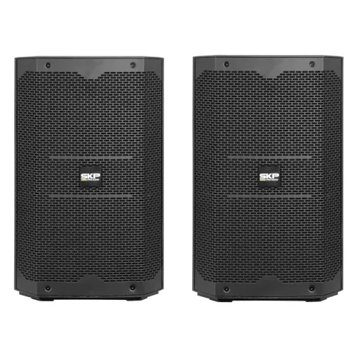 Par de Caixa Ativa SKP DX10, 10 POLEGADAS - 700W RMS, DSP, Bluetooth 5.0 e TWS