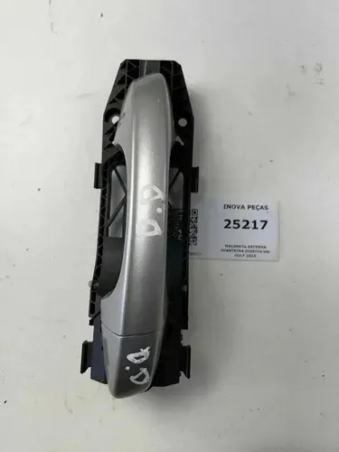 Maçaneta Externa Dianteira Direita Vw Golf 2015 Cinza Dianteira