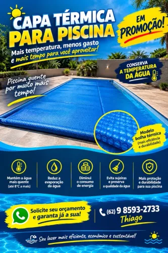 CAPA TÉRMICA PARA PISCINA