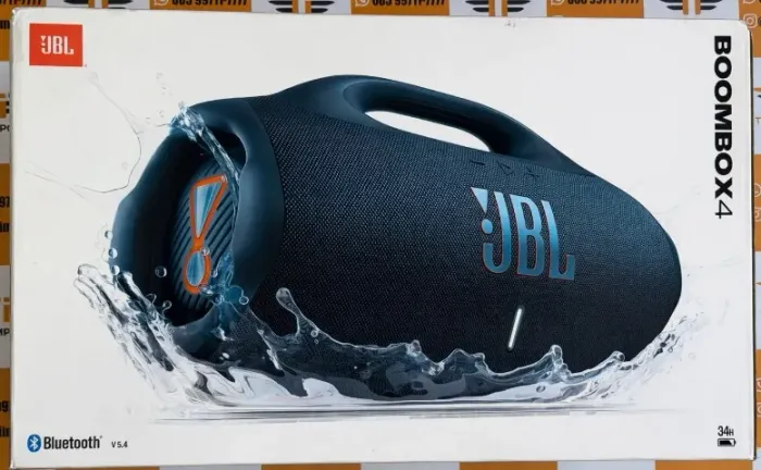 Jbl Boombox 4 Azul Lacrada