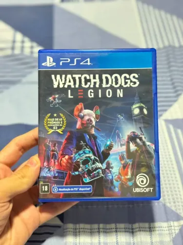 Watch Dogs Legion mídia física PS4 (compatível com PS5)
