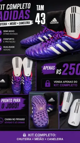 Chuteira society Adidas