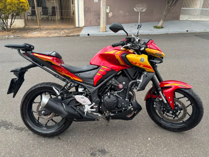YAMAHA MT 03 2022 VERSÃO LIMITADA DO HOMEM DE FERRO