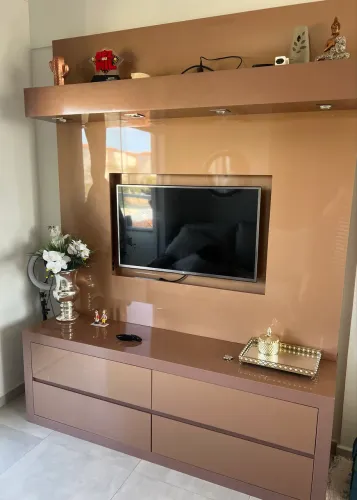 Painel Tv mdf alto brilho