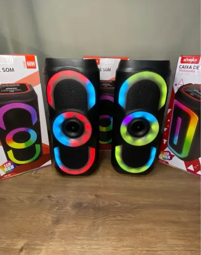 Caixa de Som Potente 50w