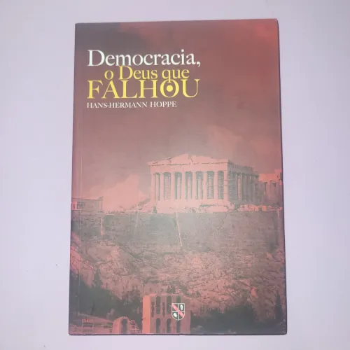 Vendo Livro "Democracia o Deus que falhou" HansHermann Hope